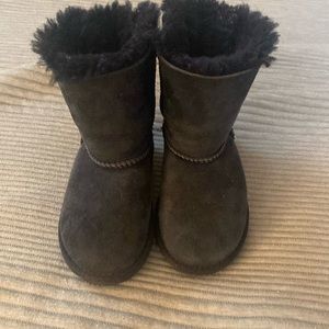 Black Uggs | Lace Up | Little Girls